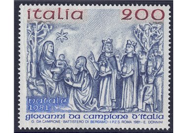 ITALY 1981 Christmas MNH**