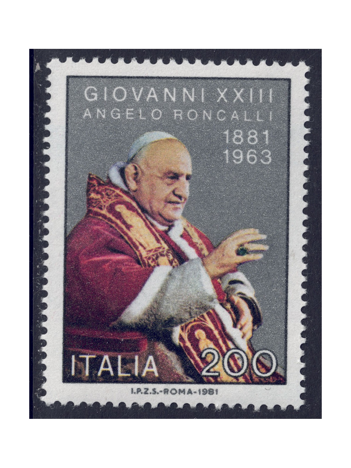ITALY 1981 Pope John XXIII MNH**