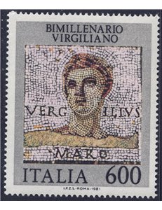 ITALY 1981 Publio Virgilio Marone MNH**