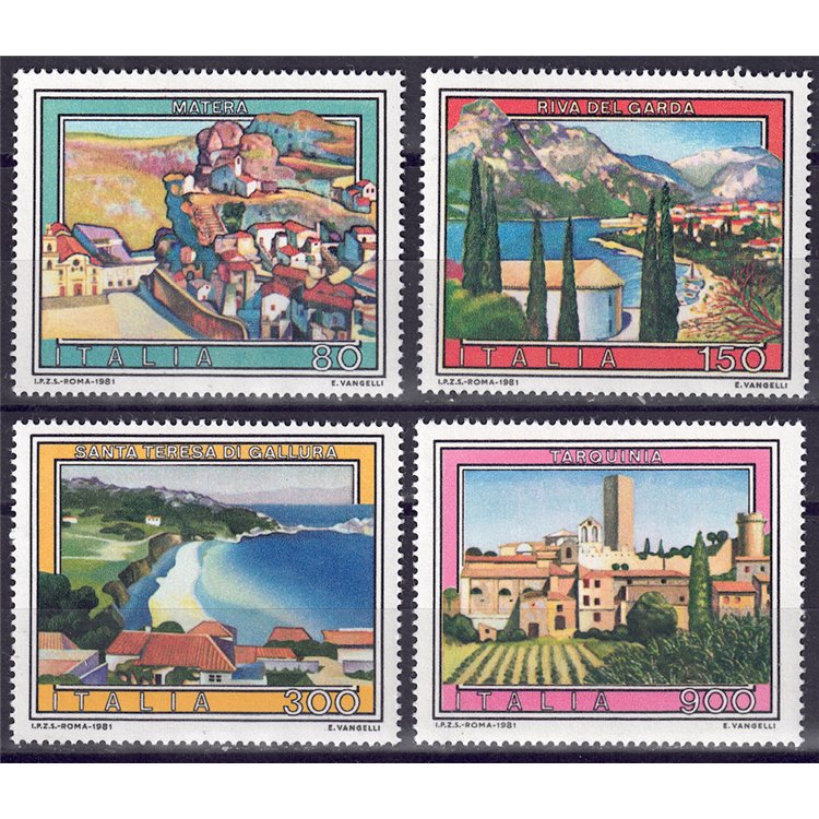 ITALIA 1981 Turismo 4v MNH**