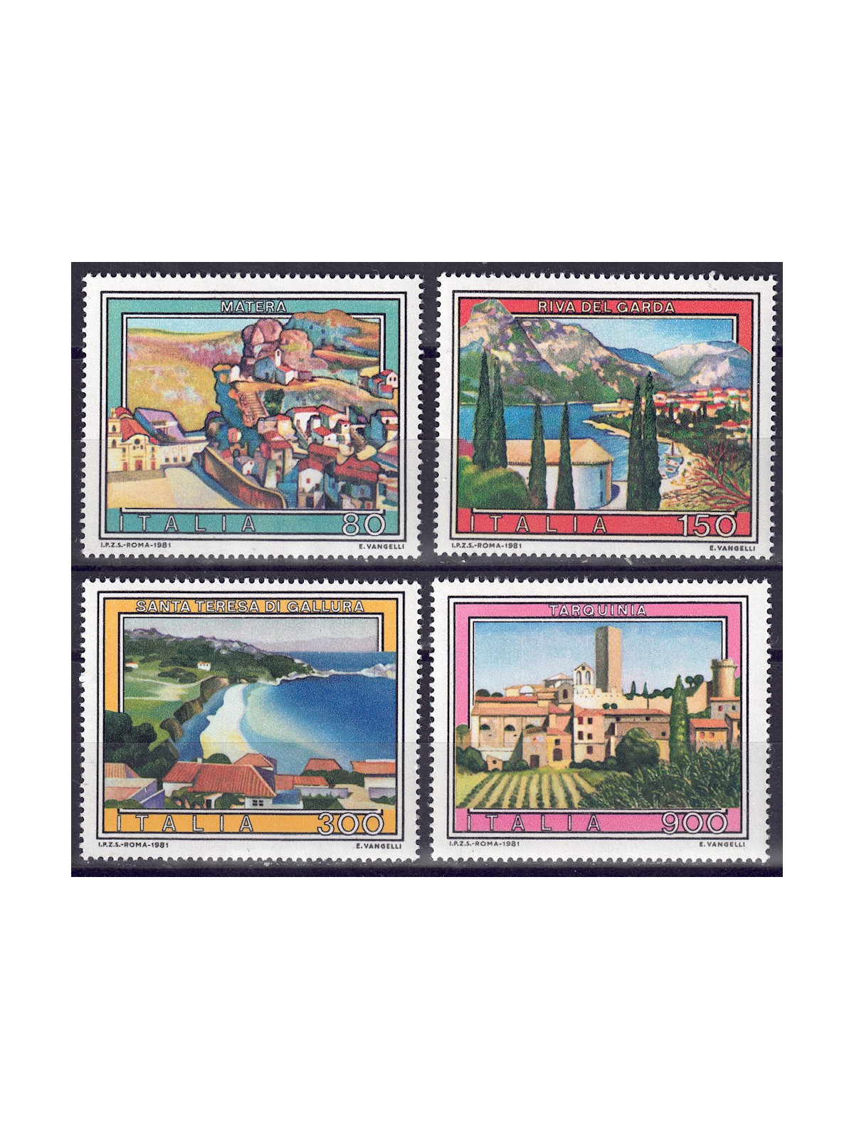 ITALIA 1981 Turismo 4v MNH**