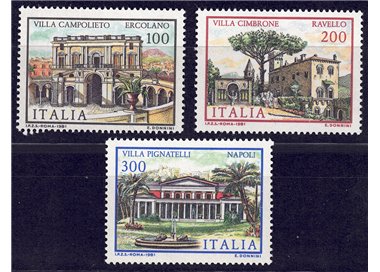 ITALIA 1981 Ville 3v MNH**