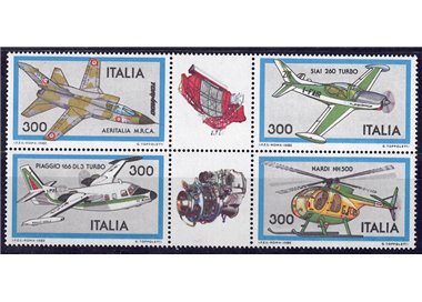 ITALY 1982 Aircraft 4v MNH**