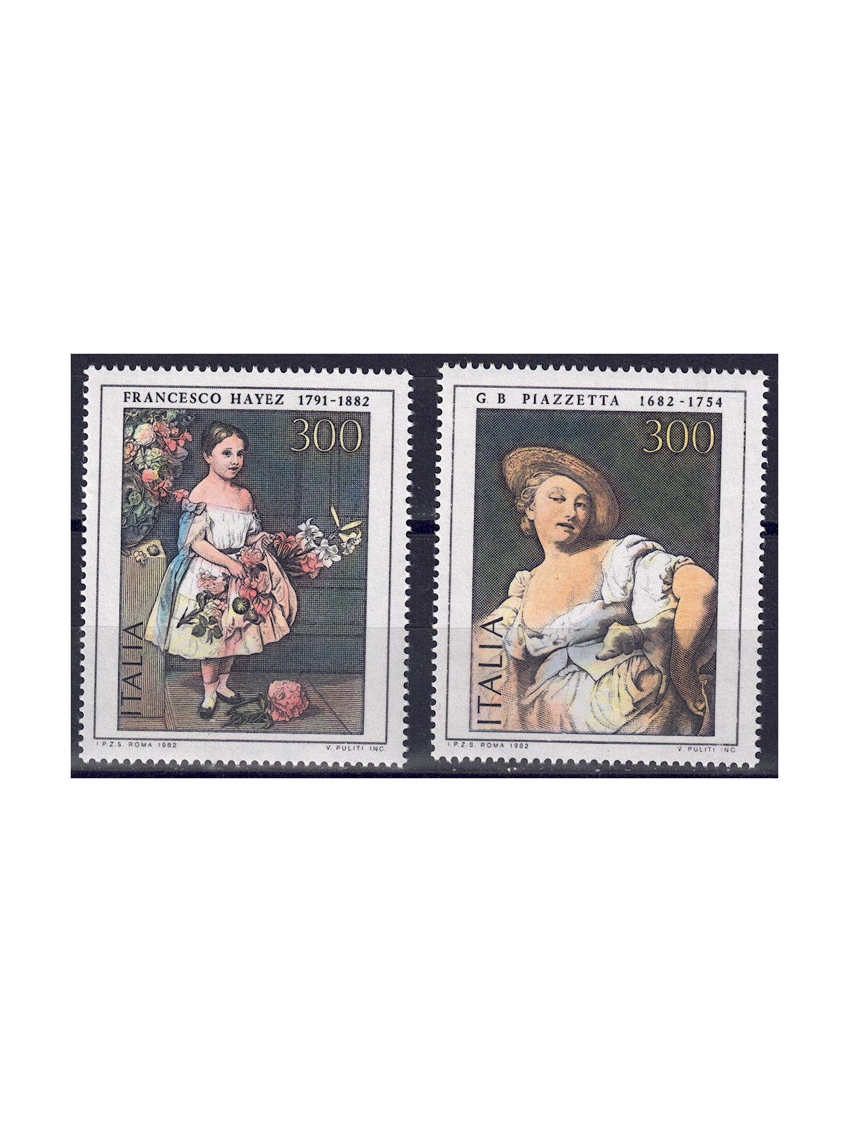 ITALIA 1982 Arte 2v MNH**