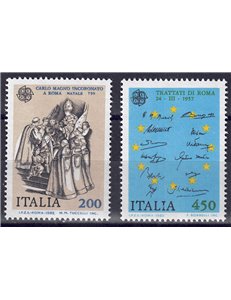 ITALY 1982 Europe 2v MNH**