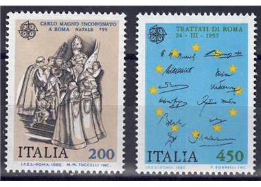 ITALY 1982 Europe 2v MNH**