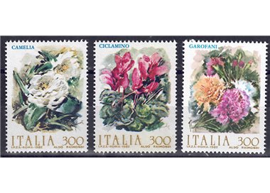 ITALY 1982 Flowers 3v MNH**