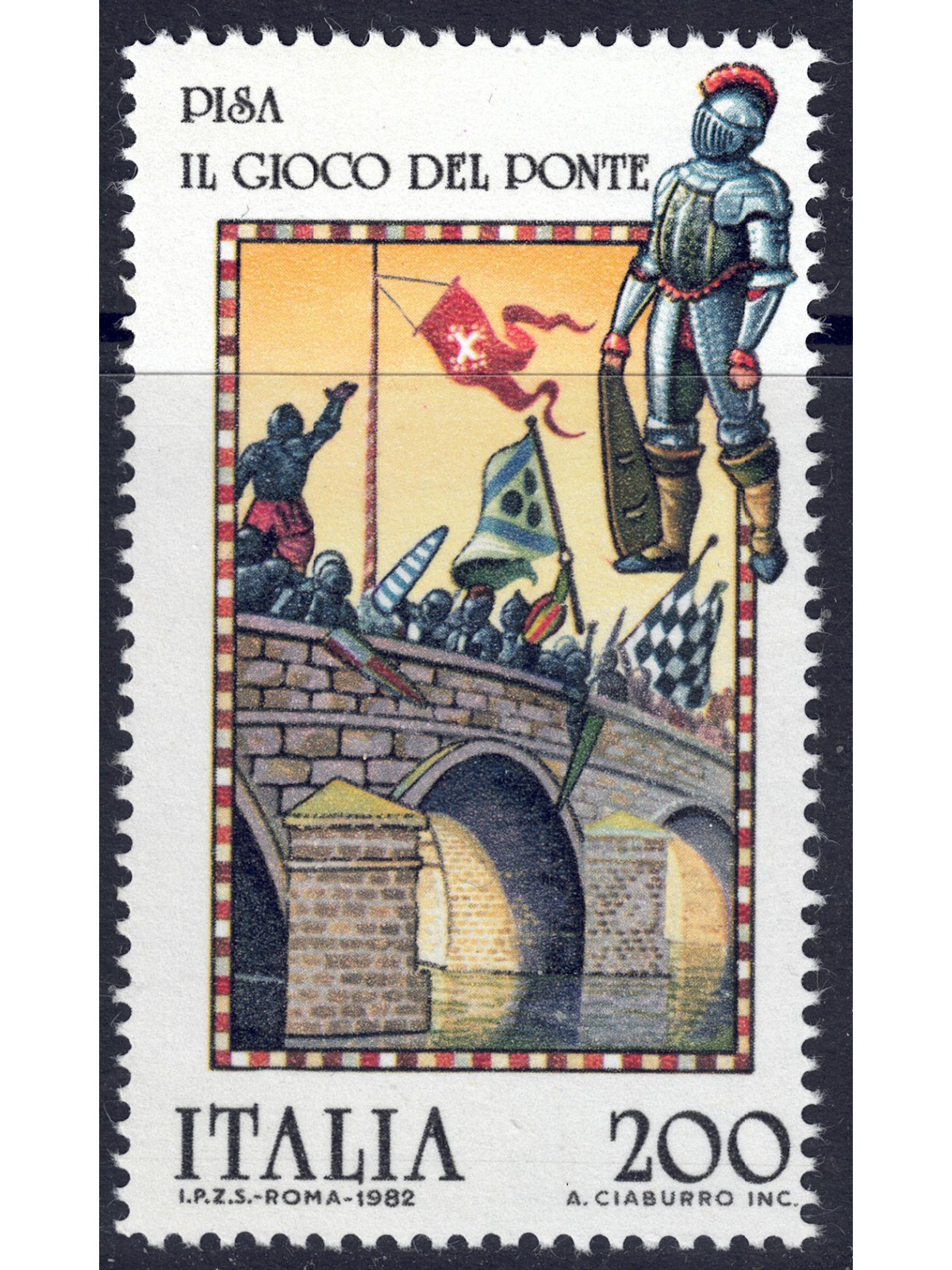 ITALIA 1982 Folclore MNH**