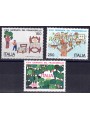 ITALIA 1982 Giornata del francobollo 3v MNH**