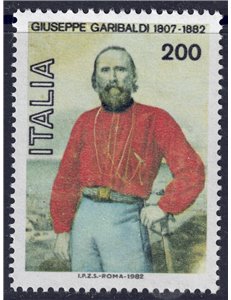ITALY 1982 Giuseppe Garibaldi MNH**