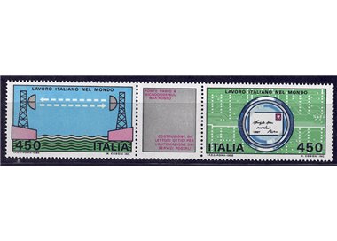 ITALY 1982 Work 2v MNH**