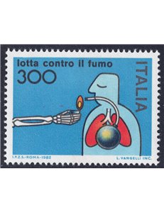 ITALY 1982 Fight against smoking MNH**