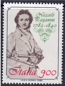 ITALY 1982 Niccolò Paganini MNH**