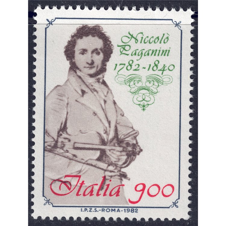 ITALY 1982 Niccolò Paganini MNH**
