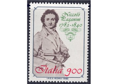 ITALY 1982 Niccolò Paganini MNH**