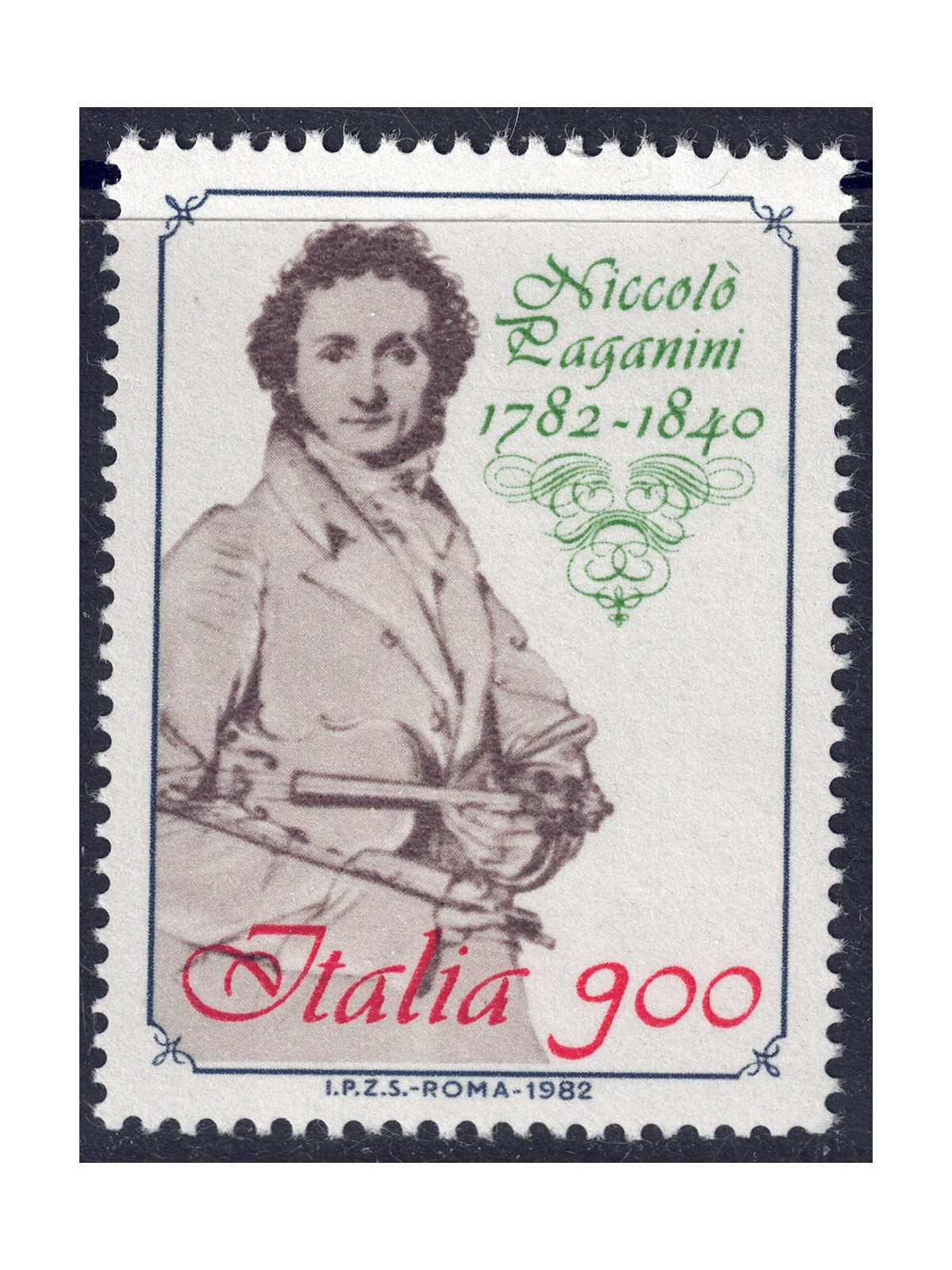 ITALY 1982 Niccolò Paganini MNH**