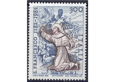 ITALY 1982 St. Francis of Assisi MNH**