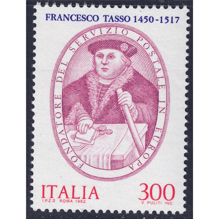 ITALIA 1982 Servizio postale, Tasso MNH**