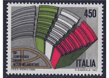 ITALY 1982 Interparliamentary Union MNH**