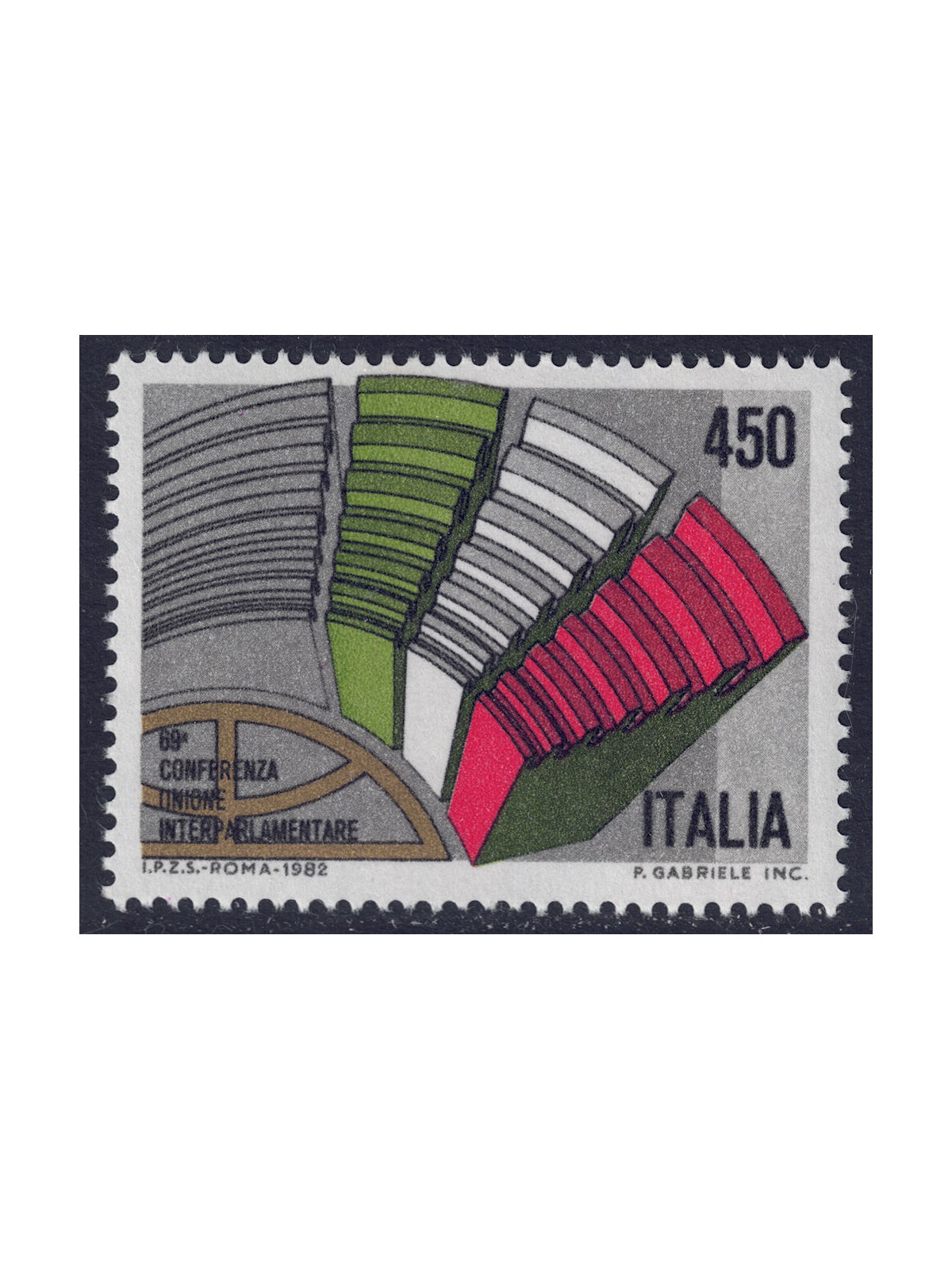 ITALIA 1982 Unione interparlamentare MNH**