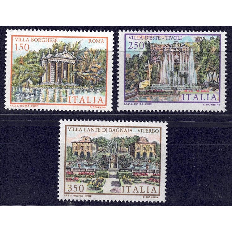 ITALY 1982 Ville 3v MNH**