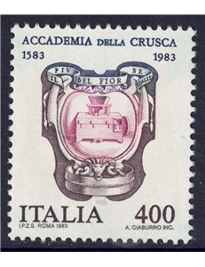 ITALY 1983 Accademia della Crusca MNH**