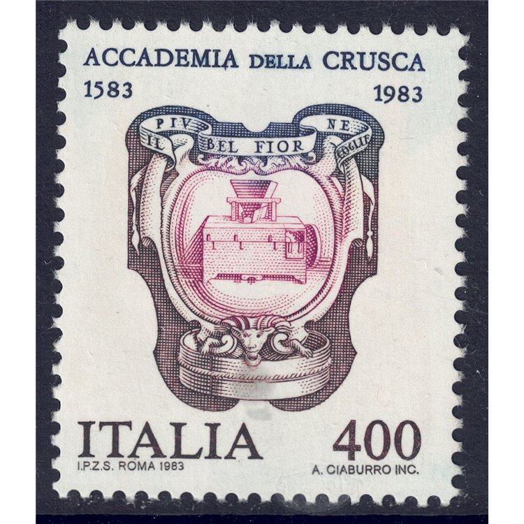 ITALIA 1983 Accademia della Crusca MNH**