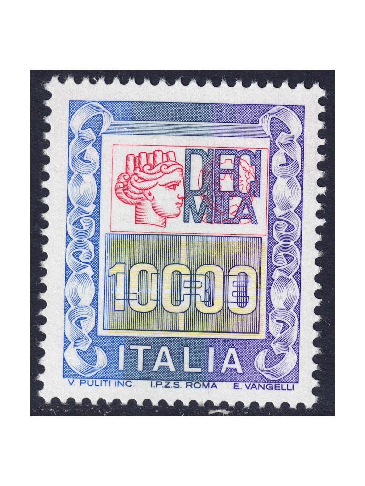 ITALIA 1983 Alti valori £ 10.000 MNH**