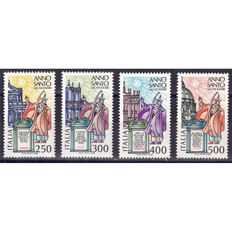 ITALY 1983 Holy Year 4v MNH**