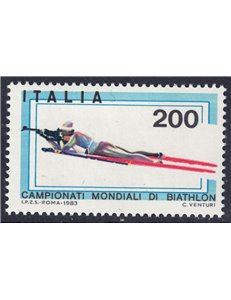 ITALY 1983 Biathlon World Championships MNH**