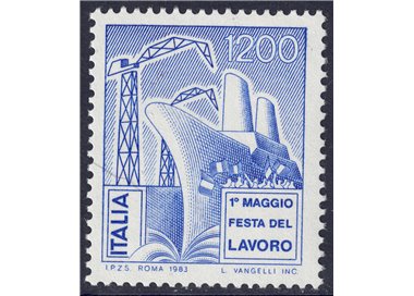 ITALIA 1983 Festa del lavoro MNH**