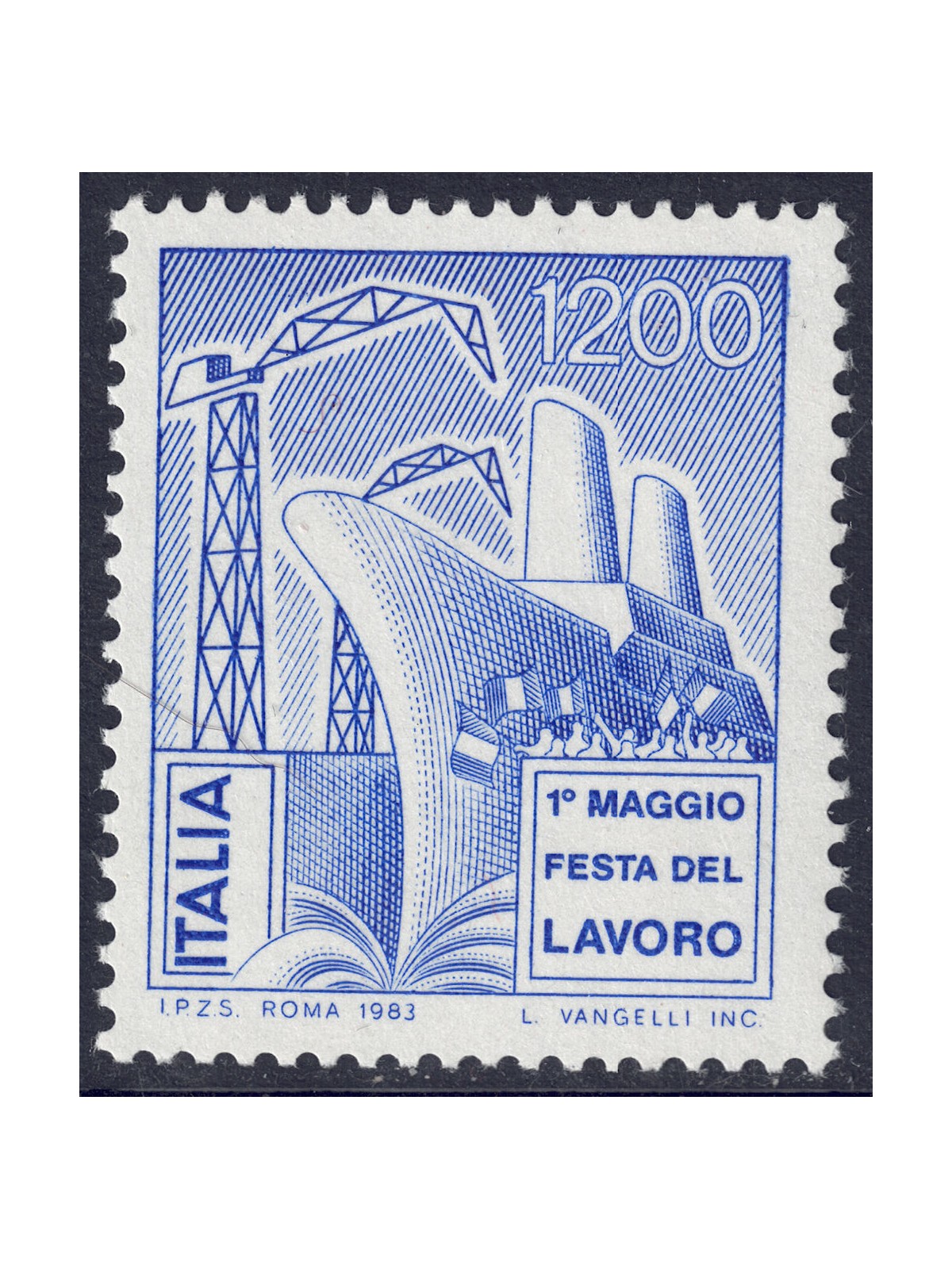 ITALIA 1983 Festa del lavoro MNH**