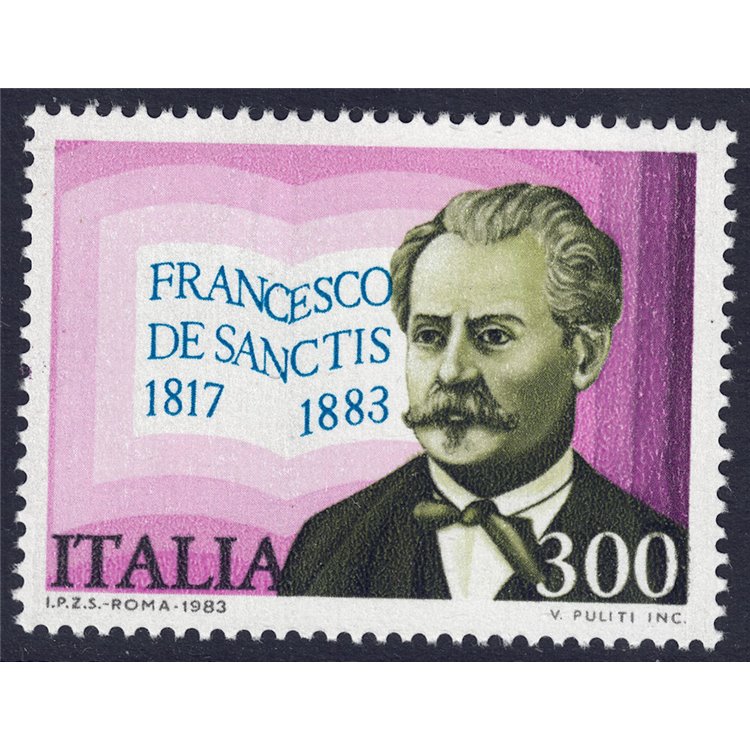 ITALIA 1983 Francesco de Sanctis MNH**
