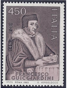 ITALIA 1983 Francesco Guicciardini MNH**