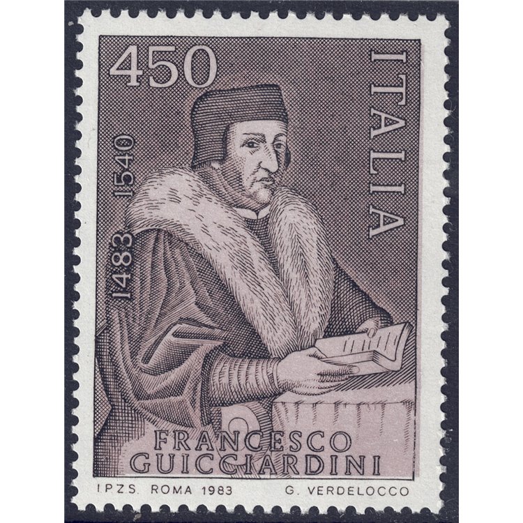 ITALY 1983 Francesco Guicciardini MNH**