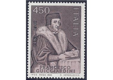 ITALIA 1983 Francesco Guicciardini MNH**