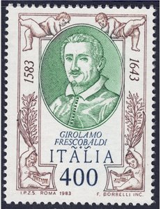 ITALIA 1983 Girolamo Frescobaldi MNH**
