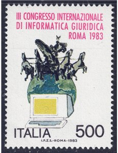 ITALY 1983 Legal information MNH**
