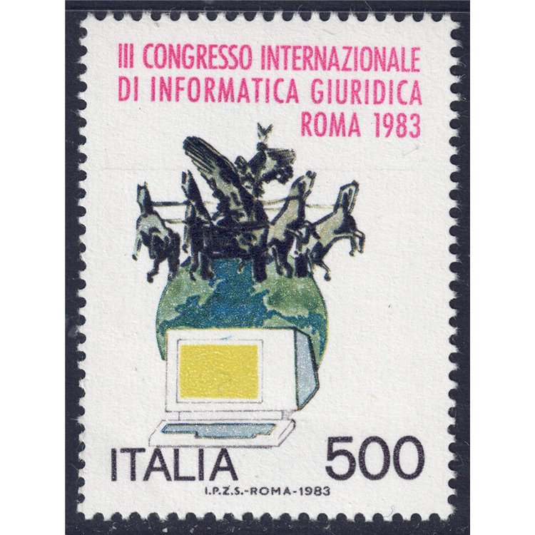 ITALY 1983 Legal information MNH**