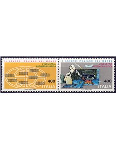 ITALY 1983 Work 2v MNH**