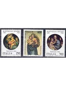ITALIA 1983 Natale 3v MNH**