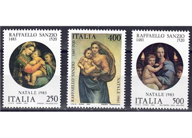 ITALY 1983 Christmas 3v MNH**