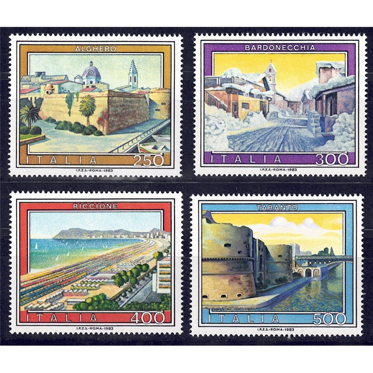 ITALY 1983 Tourism 4v MNH**