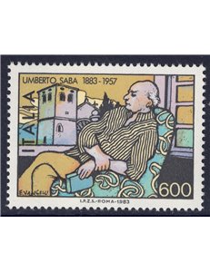 ITALIA 1983 Umberto Saba MNH**