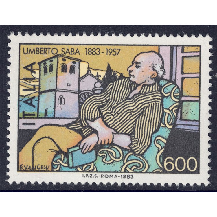 ITALY 1983 Umberto Saba MNH**