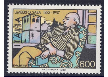ITALY 1983 Umberto Saba MNH**