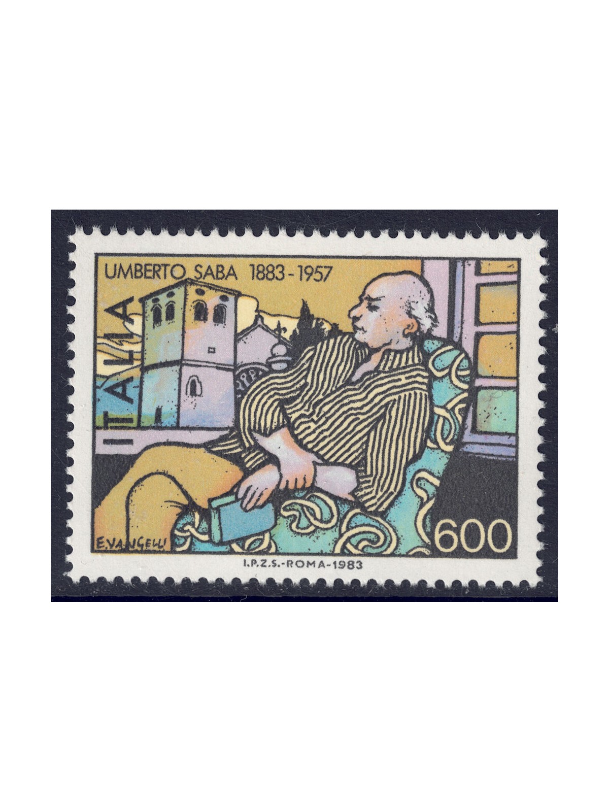 ITALY 1983 Umberto Saba MNH**