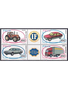 ITALIA 1984 Automobili 4v MNH**