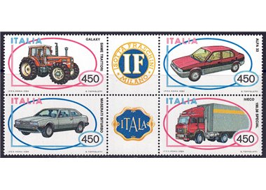 ITALY 1984 4v MNH cars**