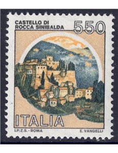 ITALIA 1984 Castello di Rocca Sinibalda MNH**
